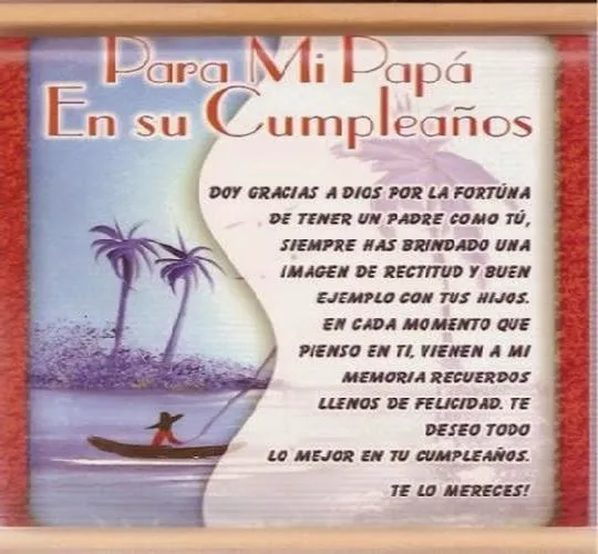 Frases de cumpleaños para papa | Frases de cumpleaños