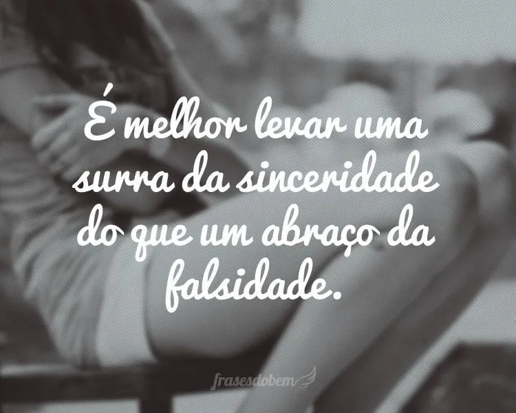 Frases de Falsidade