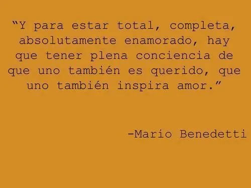 Frases • Frase de Mario Benedetti | frases | Pinterest