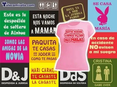 Frases graciosas para despedida de solteras - Imagui
