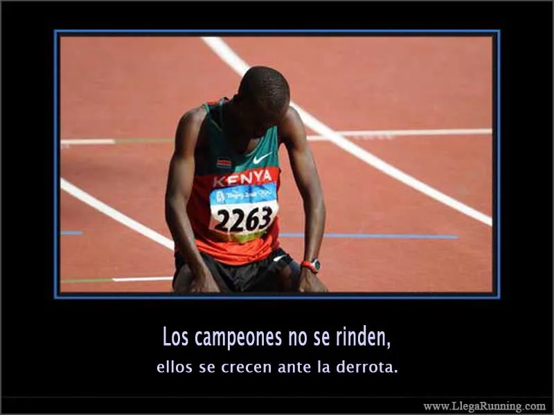 Frases de motivación deportiva en fotos: LlegaRunning