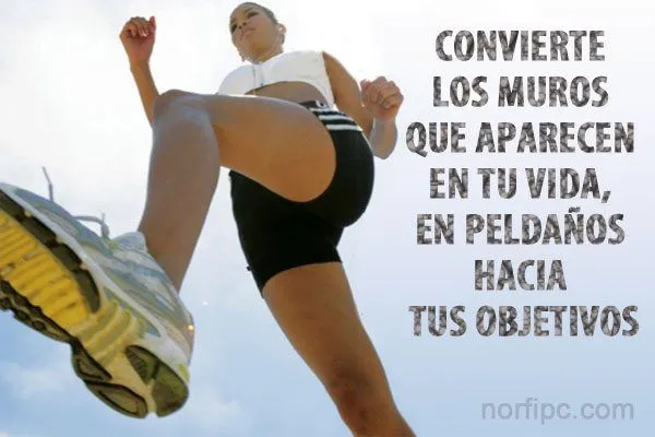 Frases de motivación, para motivar, dar fuerzas, energía e ilusión