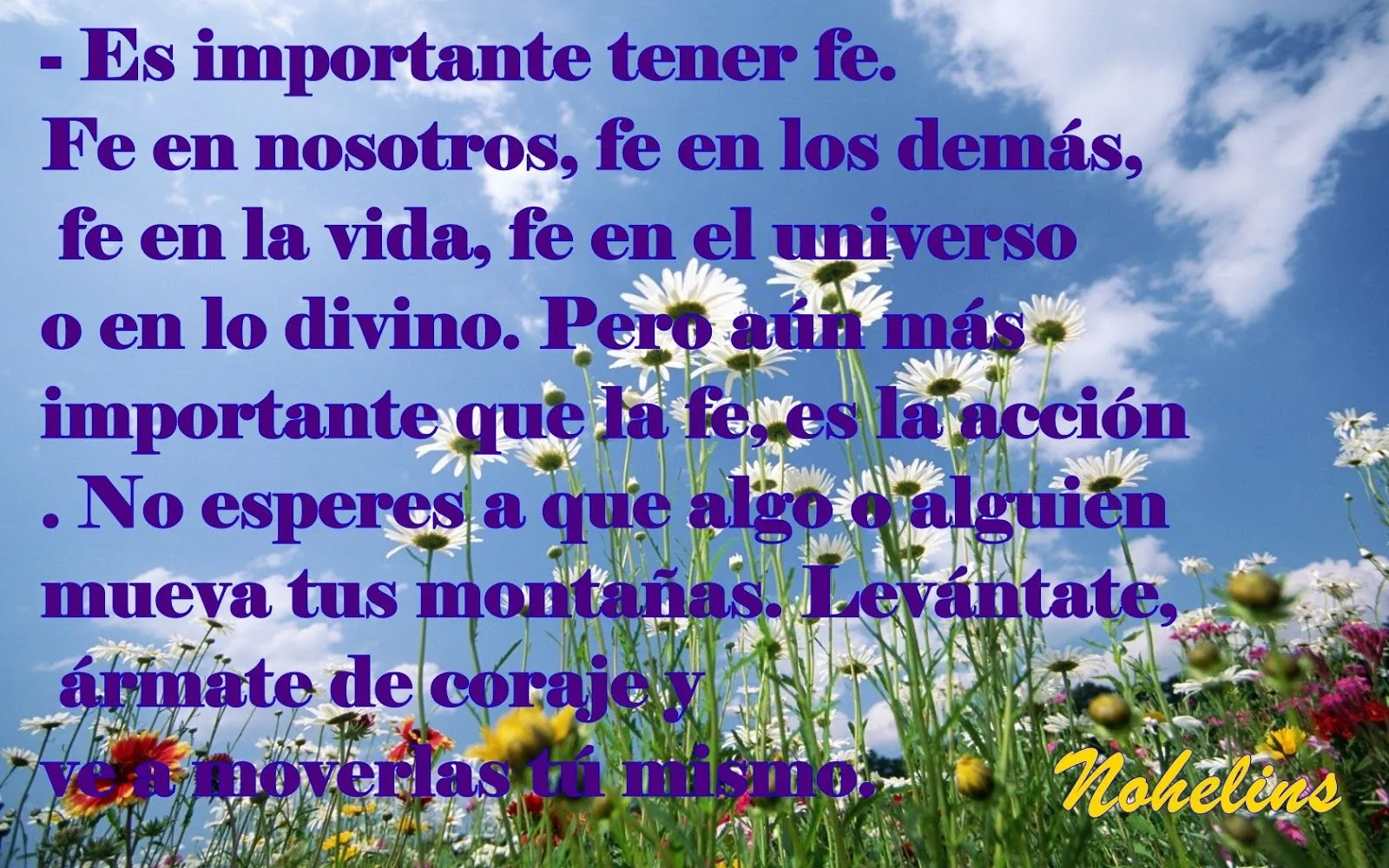 FRASES DE MOTIVACION, SUPERACION, AMOR Y MAS♥♥: FRASES EN BELLOS ...