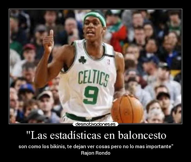 Las estadísticas en baloncesto | Desmotivaciones