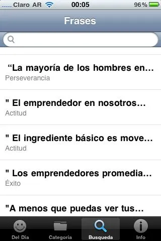 Frases Motivadoras para Emprendedores App for iPad, iPhone - Lifestyle ...