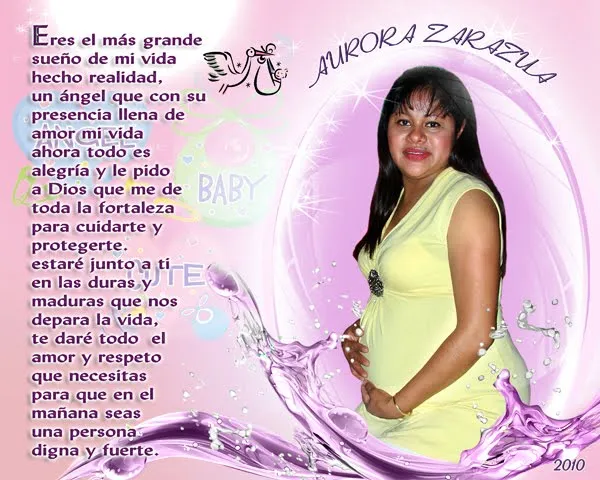 Frases de niña para invitación de baby shower - Imagui