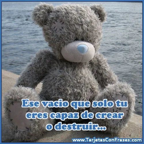 Frases de osos de peluche - Imagui