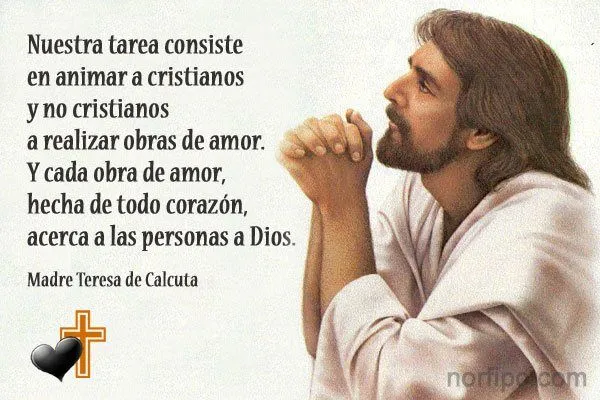 Frases y pensamientos de la Madre Teresa de Calcuta