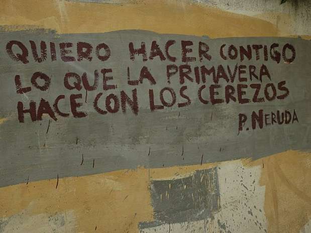 Frases poéticas que cobran vida en las calles de la ciudad - Terra ...