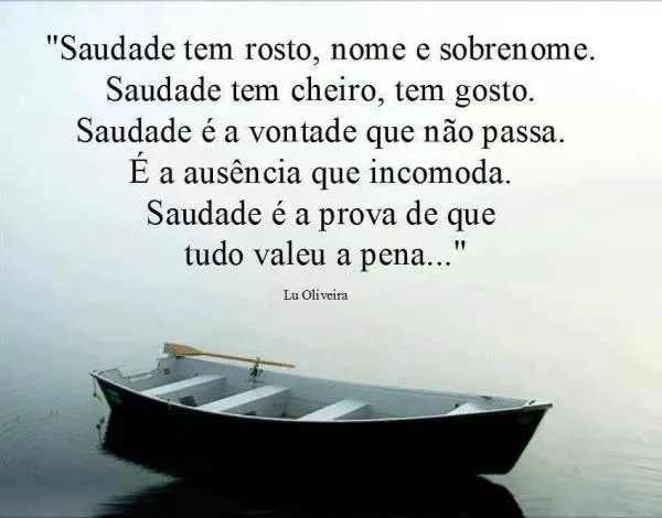 Frases de Saudade