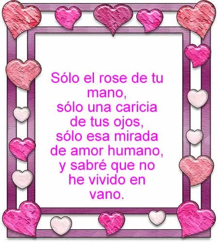 frases , Test y poemas de amor: frases lindas