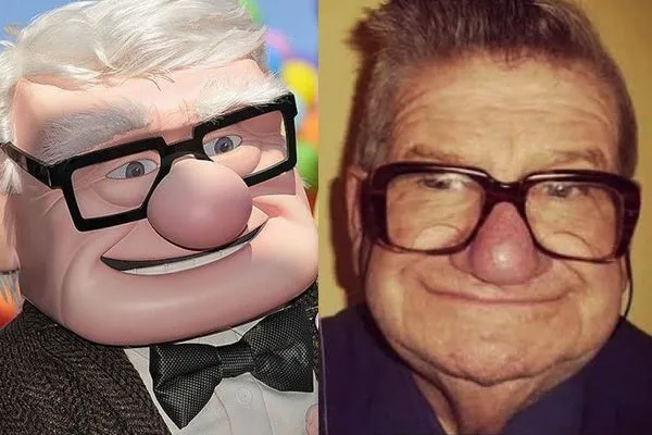 Fredericksen, Samuel Kacero, Abuelos, Up, Pixar, Película