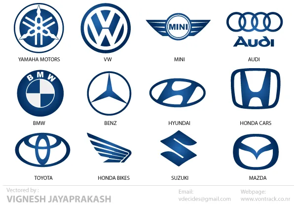 Free Automotive Logos Vector | Auto Logo Vector Free Download