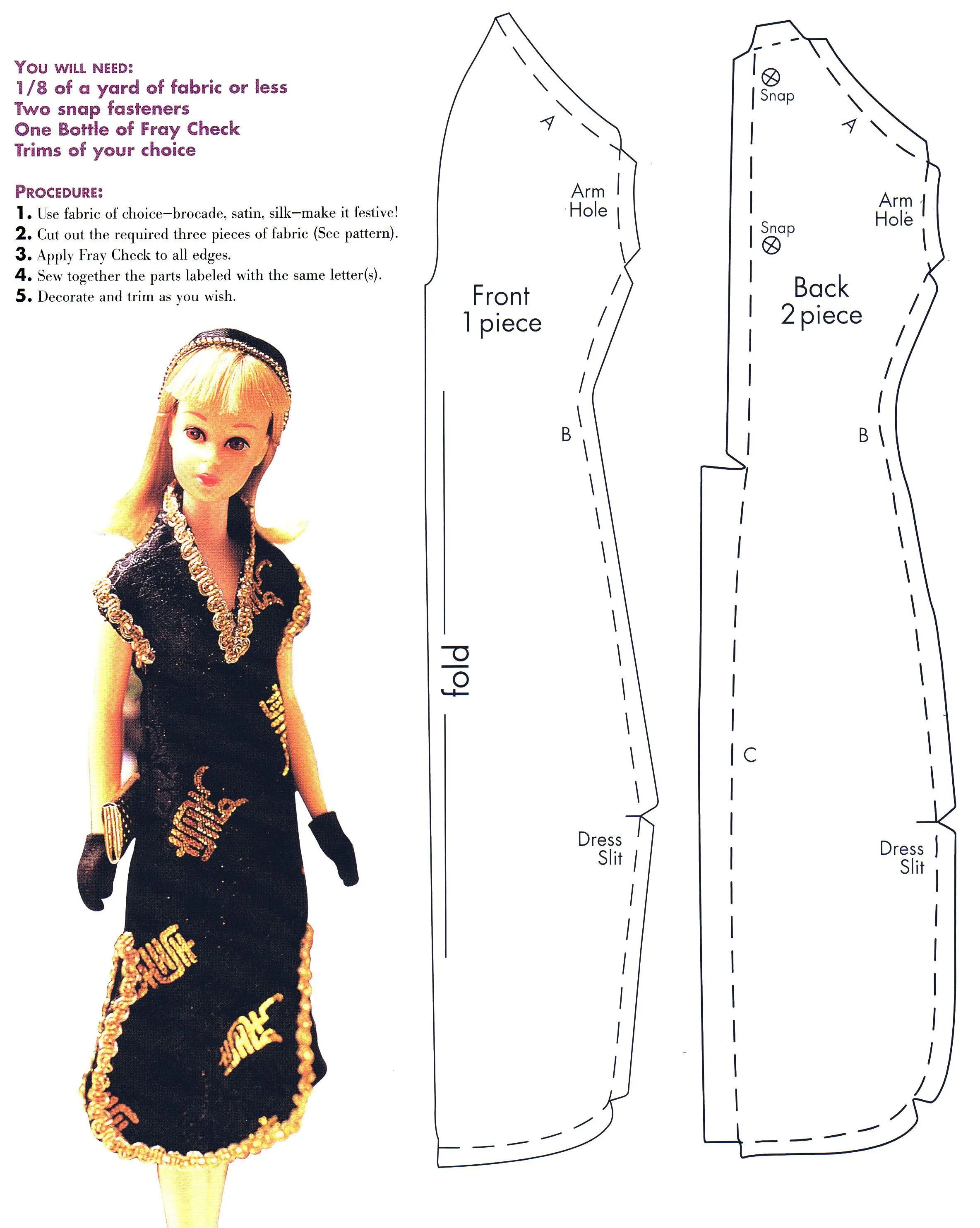 free Barbie dress pattern « Helen's Doll Saga | Sewing barbie clothes,  Barbie clothes patterns, Barbie dress pattern