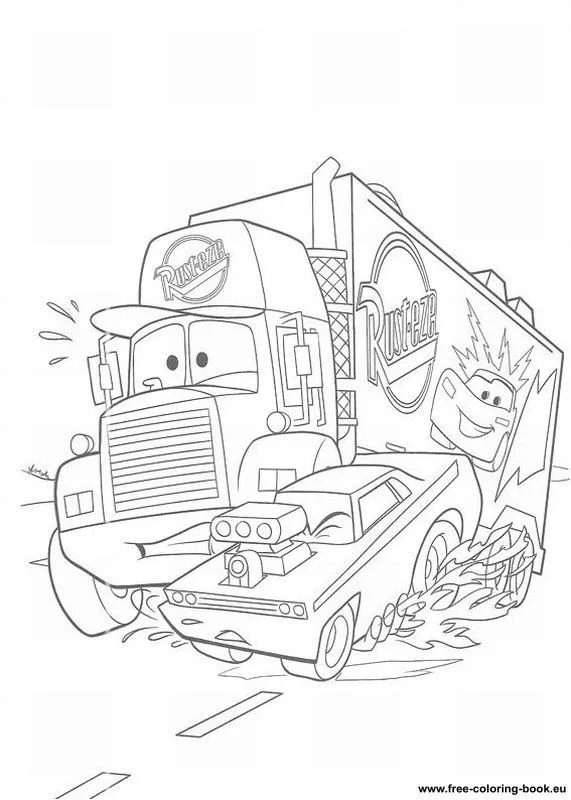 Coloring pages Cars Disney Pixar - Page 1 - Printable Coloring ...