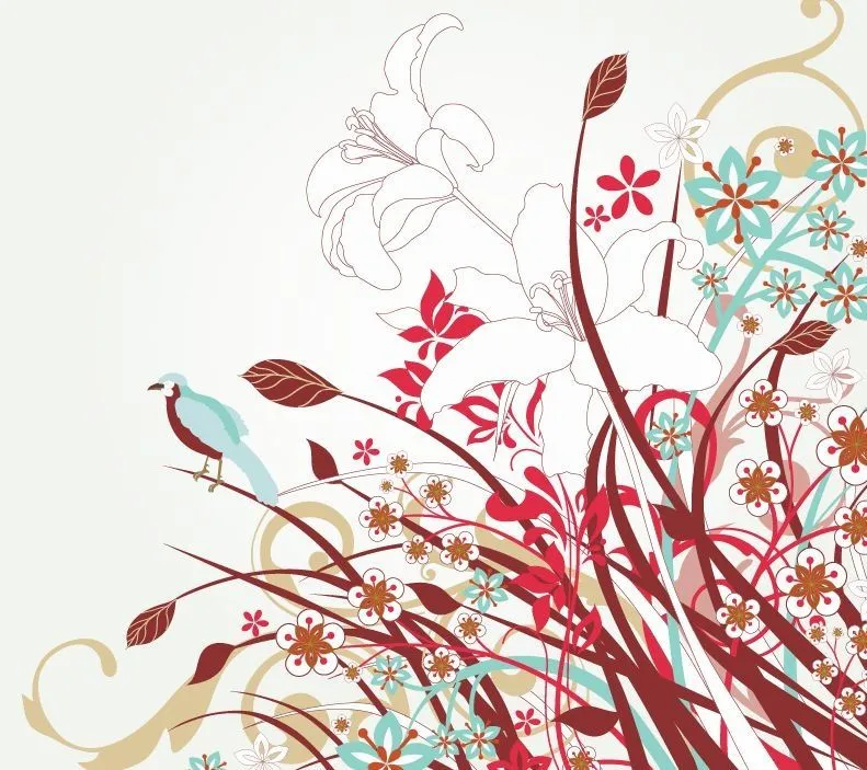 Free Floral Vector Art | Free Vector Graphics | All Free Web Resources ...
