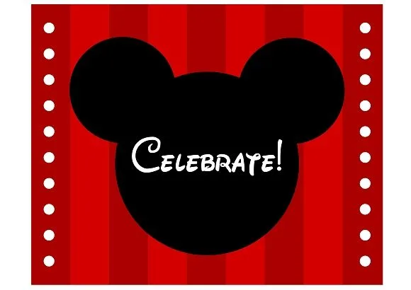 FREE Mickey & Minnie Mouse Birthday Party Printables from ...