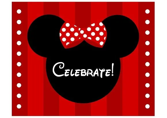 FREE Mickey & Minnie Mouse Birthday Party Printables from ...