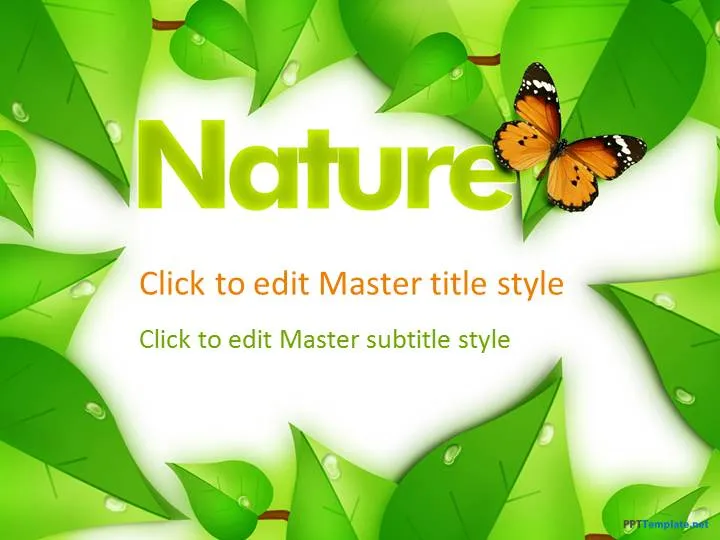 Free Nature PPT Template