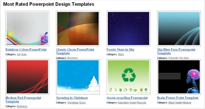 Free PowerPoint templates « Poster-Street – Blog