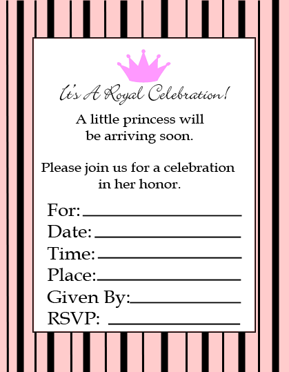 Free Printable Baby Shower Invitations - Cute and Easy!