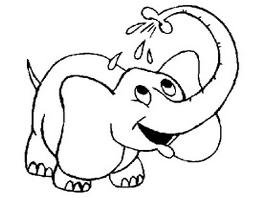 Free Printable Elephant Coloring Pages For Kids