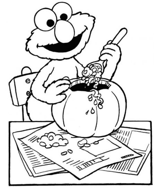 Free Printable Elmo Coloring Pages For Kids