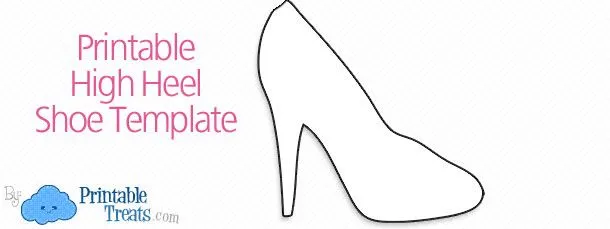 free-printable-high-heel-shoe- ...