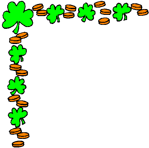 Free St Patricks Day Borders Clipart - Public Domain Holiday ...