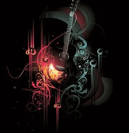 Free Vector Musical Theme of the Trend of Illustration 3 ...