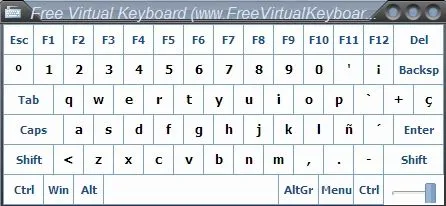 Free Virtual Keyboard 2.7 [Portable][Teclado en pantalla ...