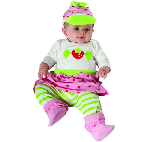 FRESITA STRAWBERRY SHORTCAKE BEBE - Deluna DisfracesDeluna Disfraces