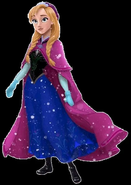 Frozen: Imágenes de Ana, Clip Art. | Ideas y material gratis para ...