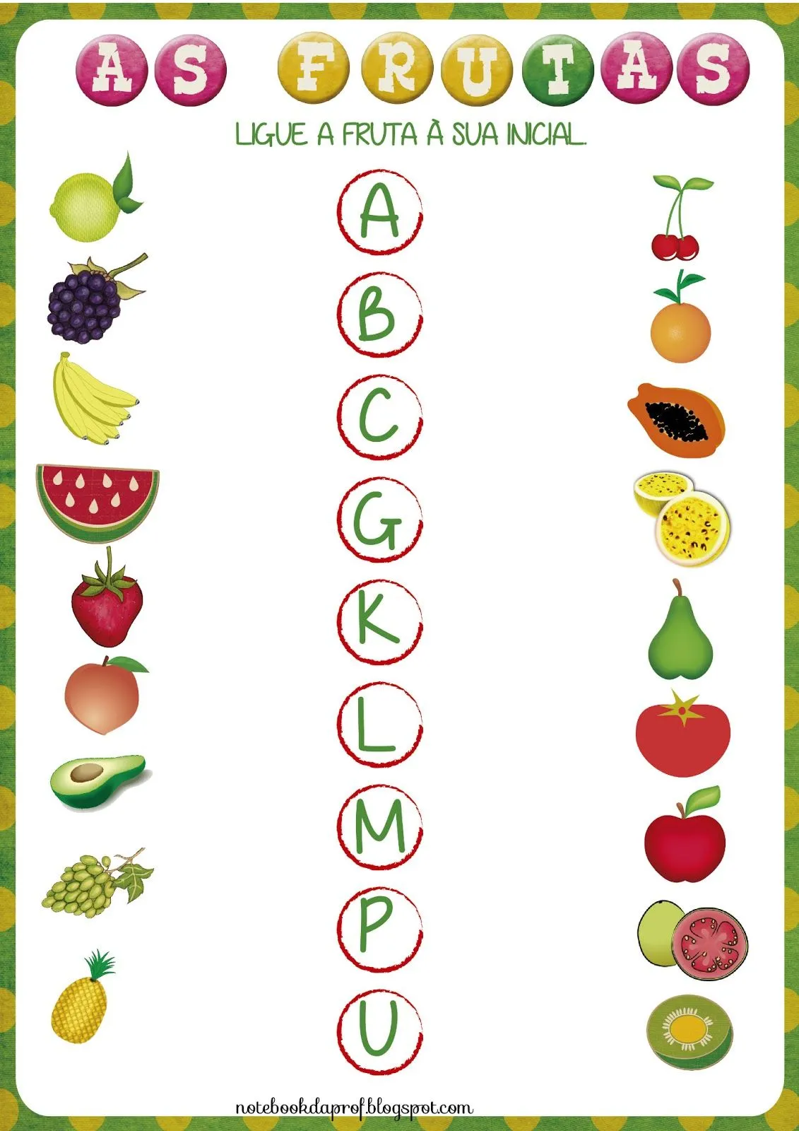 Fruta con la letra e - Imagui