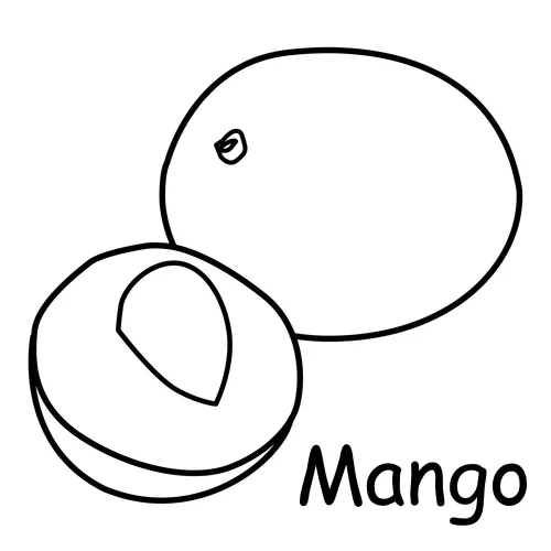 Dibujos de mangos para colorear - Imagui