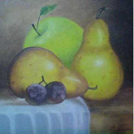 Pintura de frutas al oleo - Imagui