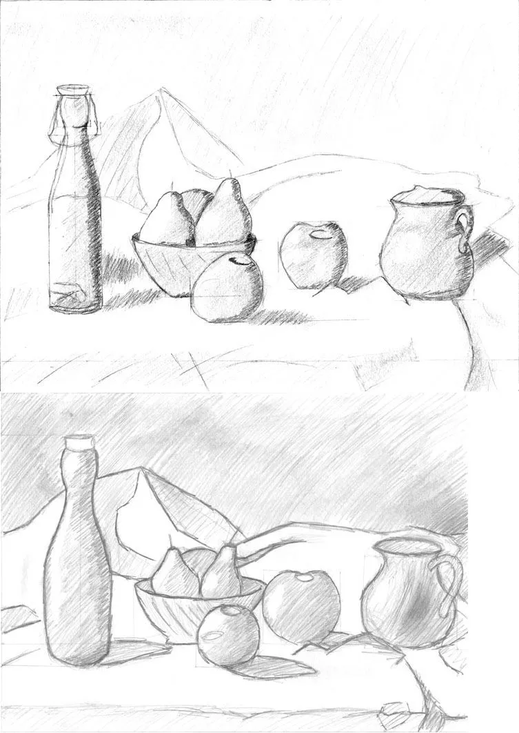 Frutas, botellas, utensilios(cocina), jarrones, flores, etc..