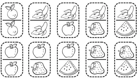 Frutas para recortar - Imagui