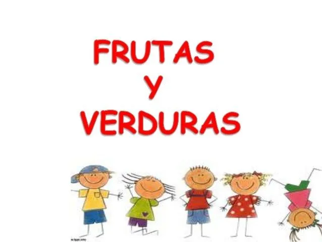 Frutas y verduras nivel inicial 2