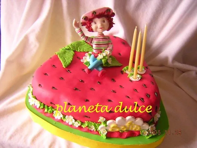 frutillitas cake | Tortas decoradas artesanalmente con todos… | Flickr