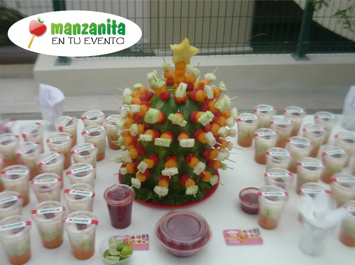 FUENTES, ARREGLOS FRUTALES, Y MAS: MESA FRUTAL Y DE SNACK