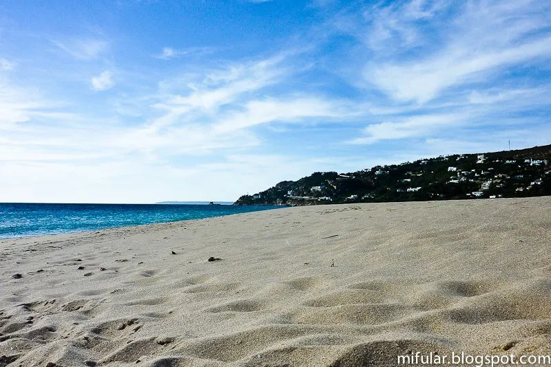 mi fular: Arena y mar (