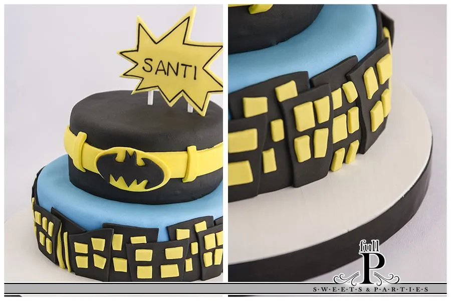 Full P - sweets & parties: Batman para Santi - Torta de Cumpleaños