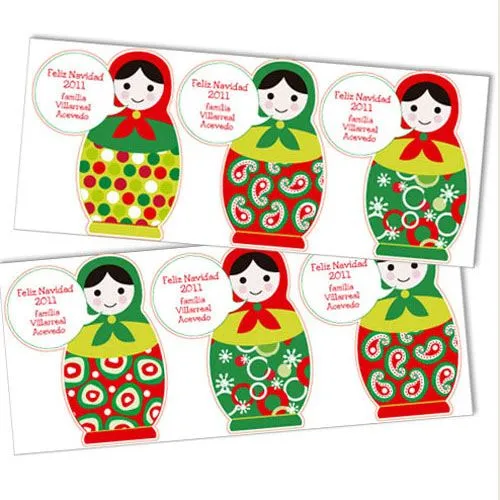 Fun Choices... pegatinas, tarjetas de navidad ¡muy originales ...