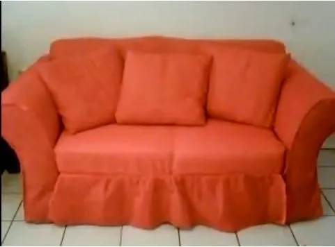 Como hacer una funda para sofa