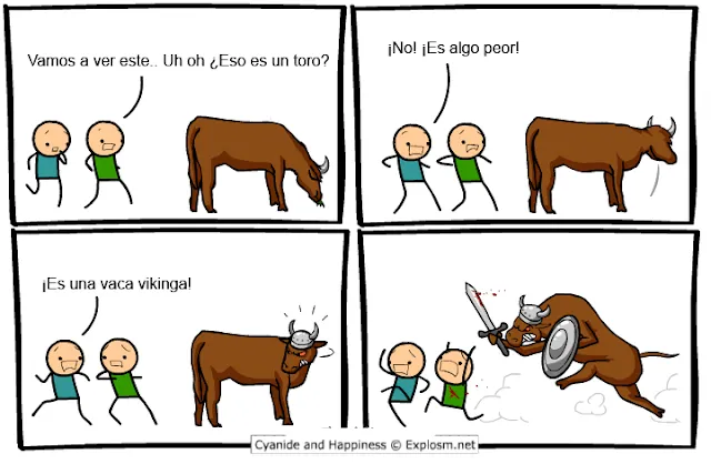 Funny pictures. Fotos graciosas: NO ES UNA VACA...