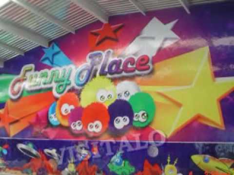 funny place salon de fiestas infantiles - YouTube