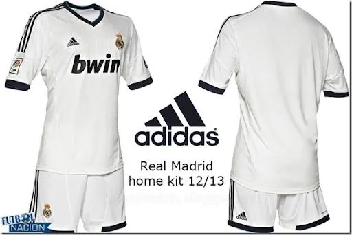 Futbol Nacion: Real Madrid Home Kit 12/