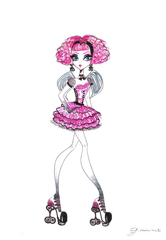 g-nuin art: MONSTER HIGH: Cupid (my version)