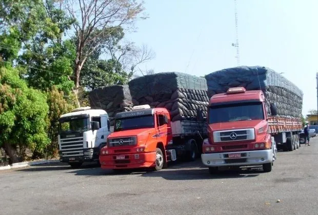 G1 - PRF-GO apreende três carretas transportando carvão acima do ...